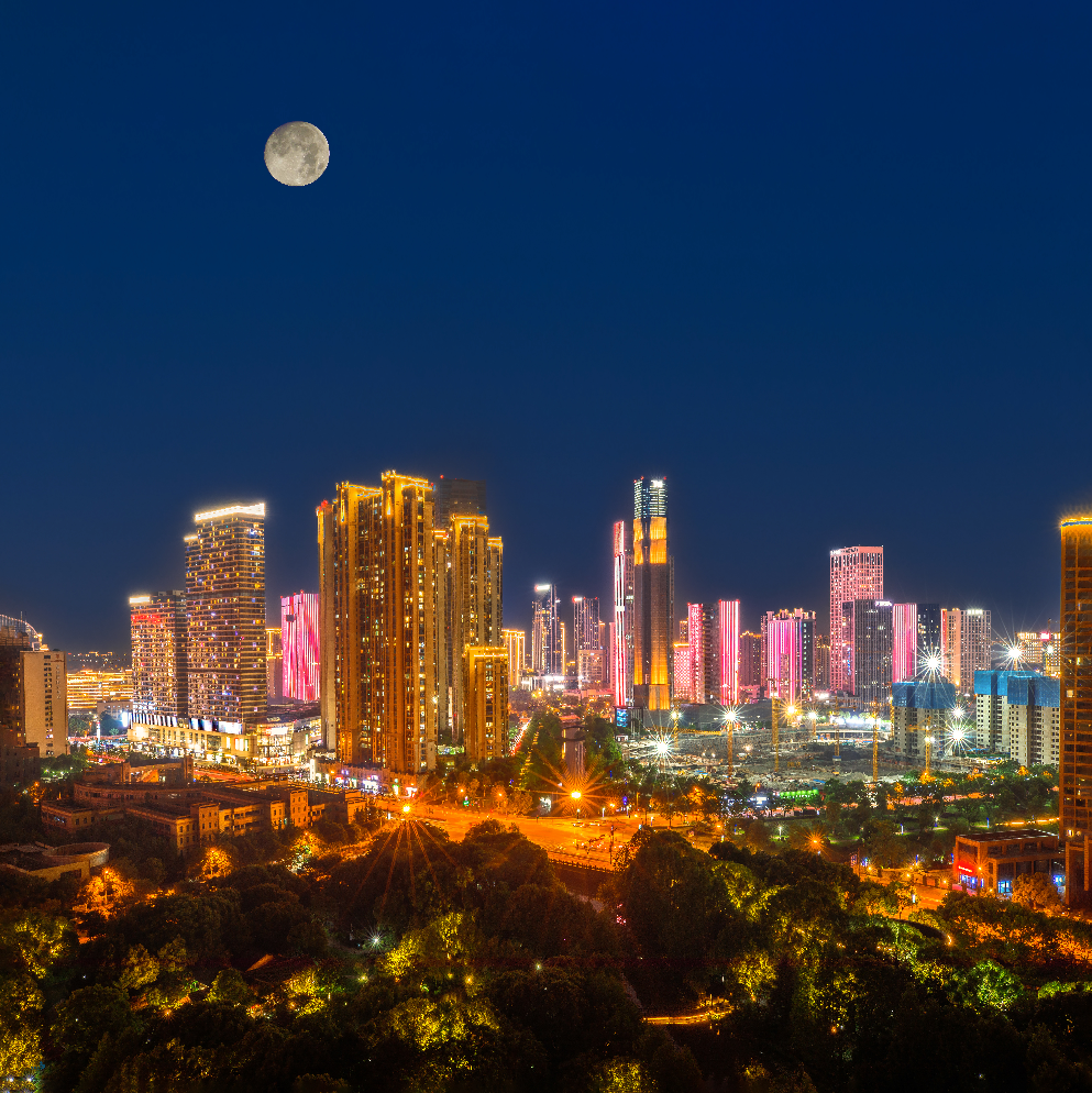 临平人昨晚你赏月了吗附高清美图