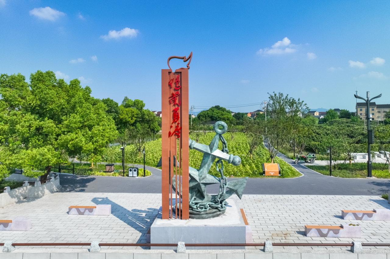 大运河国家文化公园临平段崇贤塘栖段风光